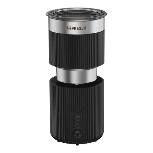 Lepresso Foamflex Hot & Cold Milk Frother - Black