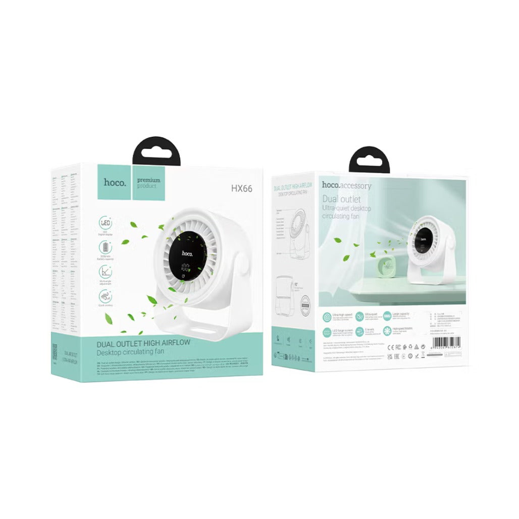 Hoco HX66 Portable Desktop Fan