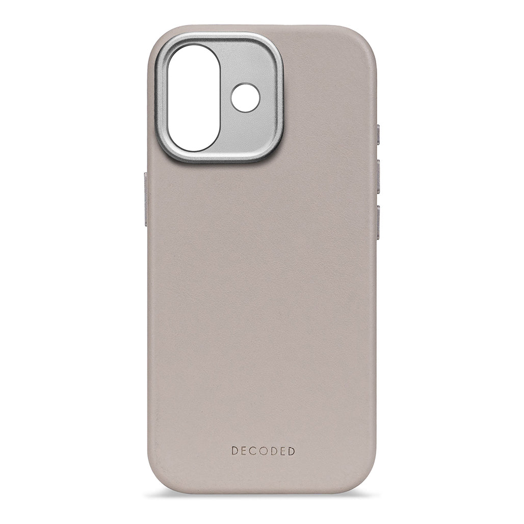 Decoded Leather Case for iPhone 17 and iPhone Air - Solid Clay
