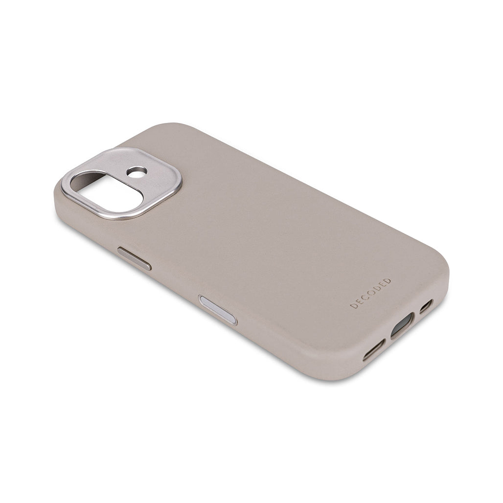 Decoded Leather Case for iPhone 17 and iPhone Air - Solid Clay