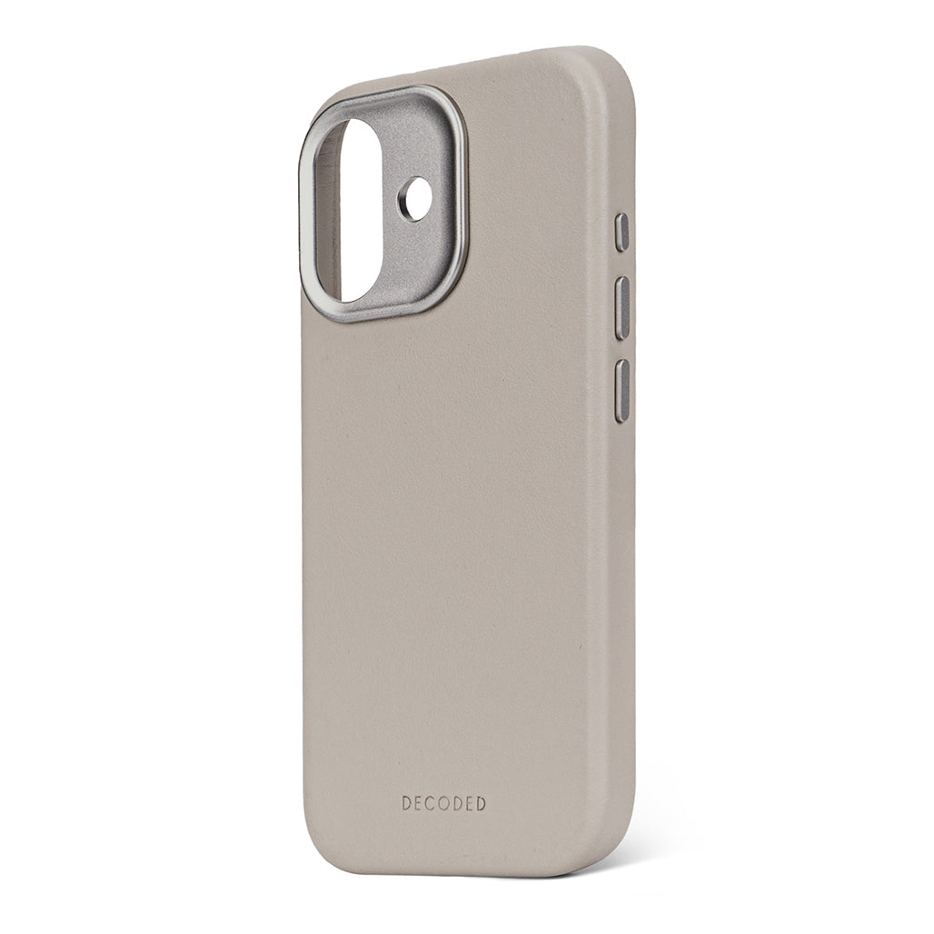 Decoded Leather Case for iPhone 17 and iPhone Air - Solid Clay