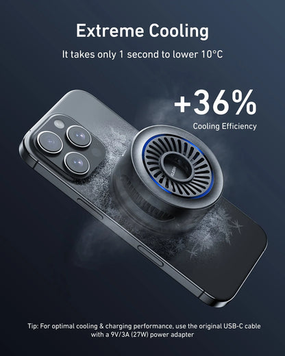 TELESIN Magnetic Phone Cooler Pro