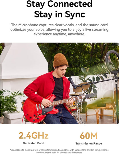 Hollyland MELO P1 Solo Wireless Handheld Microphone System