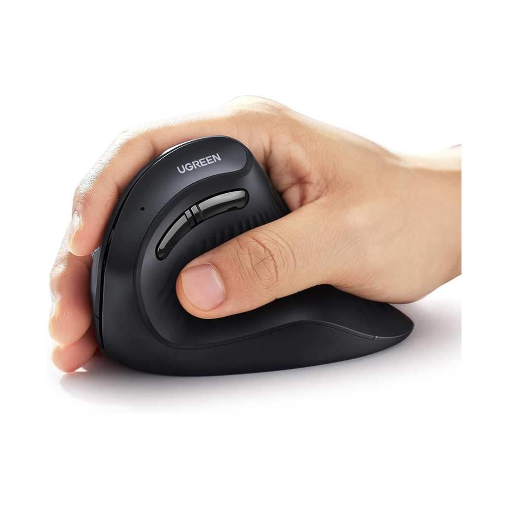 UGREEN Vertical Wireless Mouse Ergonomic Mouse with 5 Buttons