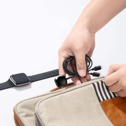 Mcdodo Ch-2980 2 in 1 Apple Watch and Lightning Braided Charger 1.5m