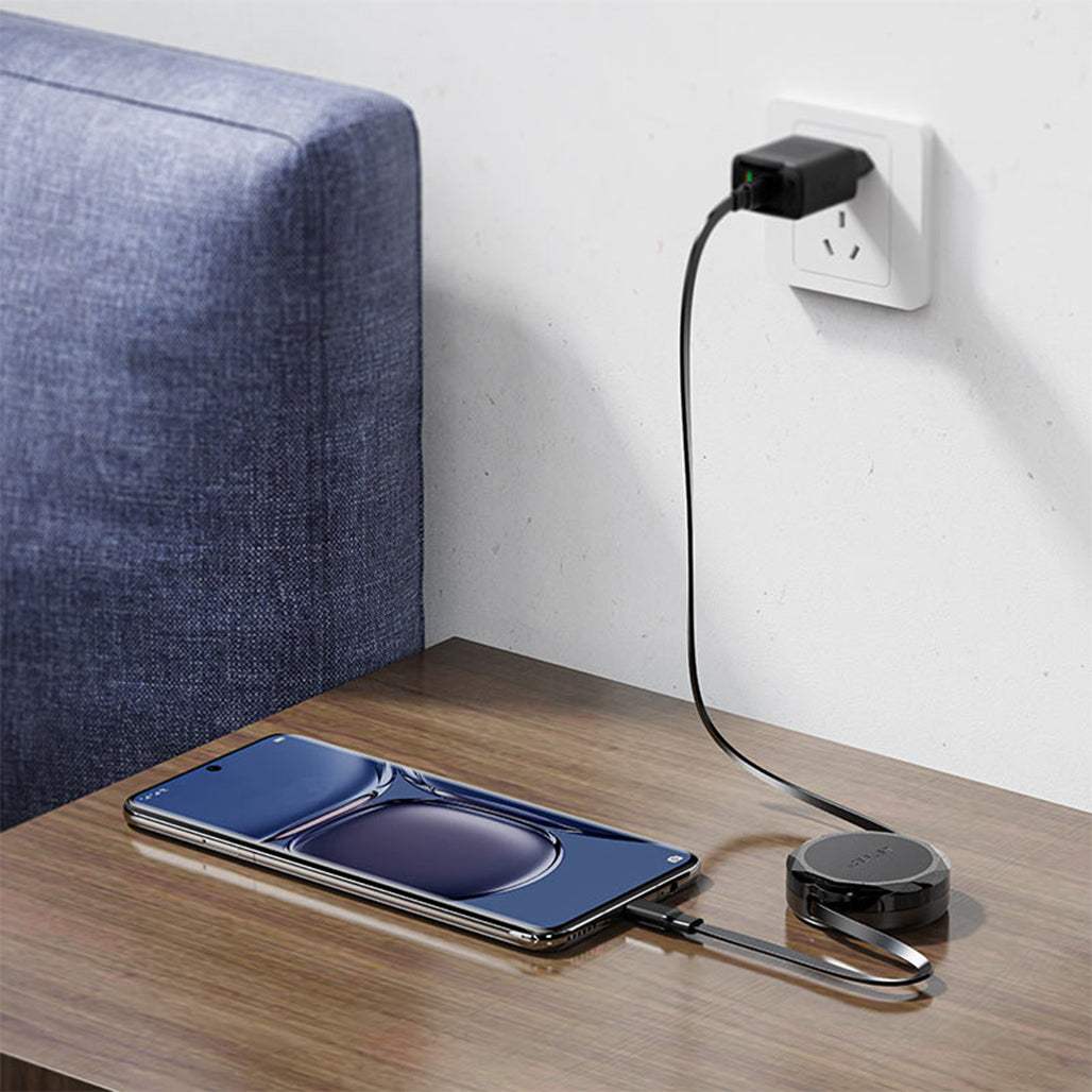 Acefast C13-03 60W Retractable Charging Cable USB-C to USB-C