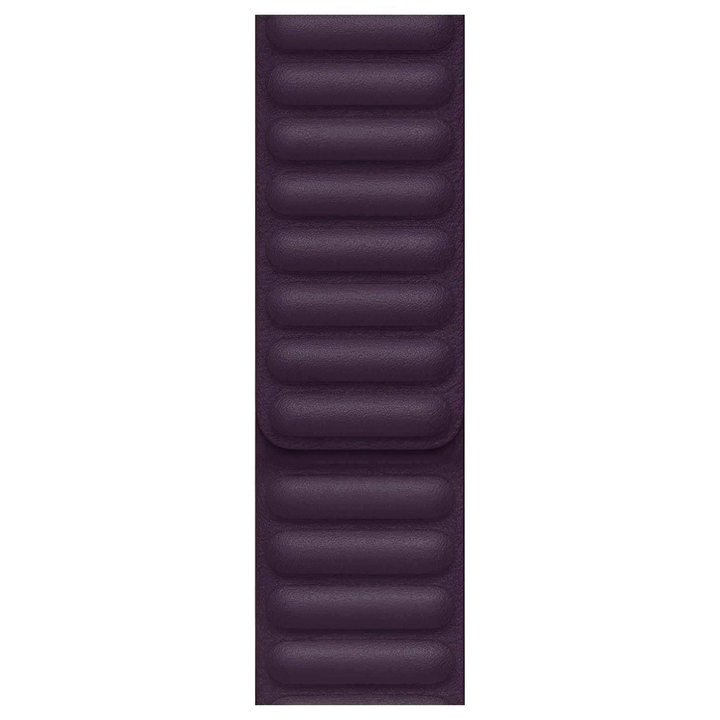 Apple Watch Band Leather Link 41mm Dark Cherry M/L - Pixel Zones