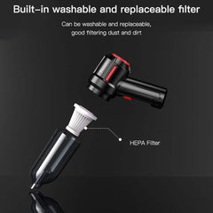 Yesido VC03 4500pa Portable Compact Handheld Vacuum Cleaner