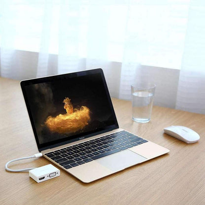 UGREEN 30843 Type-C to HDMI VGA Converter White