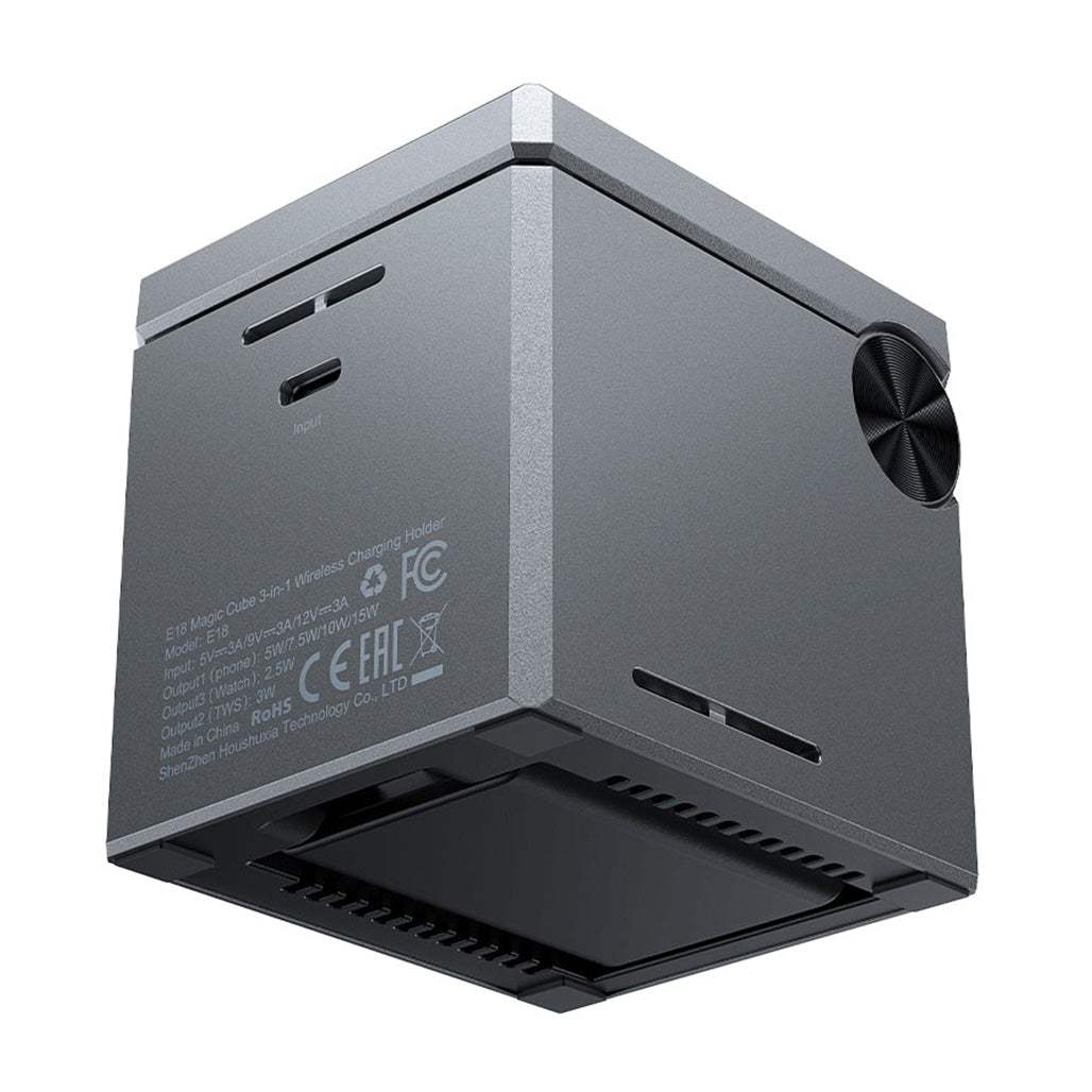 Acefast E18 Rubiks Cube 3 in 1 Wireless Charging Holder