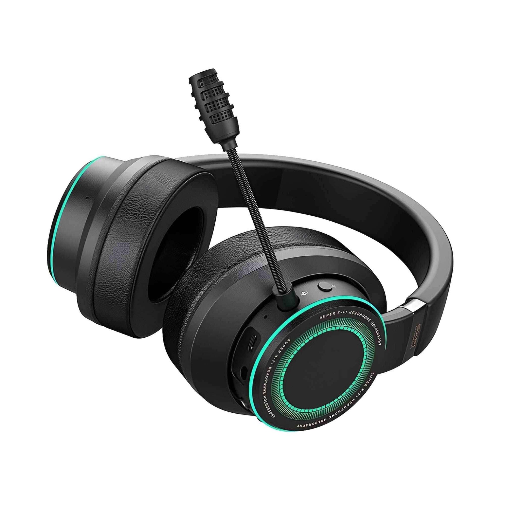 Creative SXFI USB-C Gaming Headset Super X-Fi Technology CommanderMic Customizable RGB - Pixel Zones