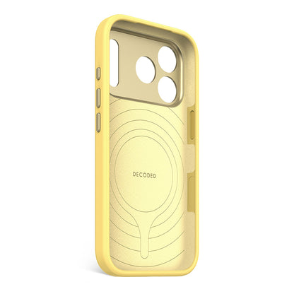 Decoded Silicone Case For iPhone 17 Pro - Yuma Yellow