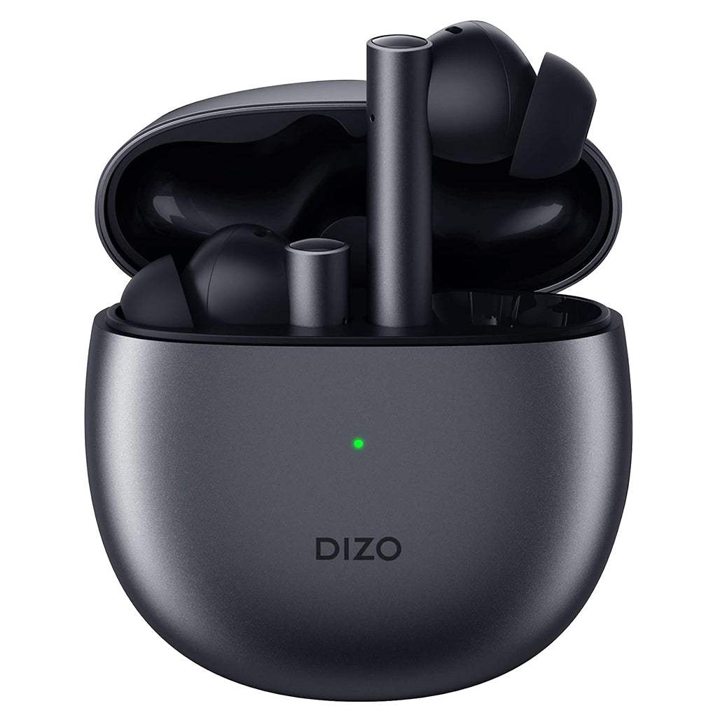 Realme DIZO GoPods TWS Active Noise Canceling Earbuds Hi-Fi Bass Boost Built-in Waterproof 25H Play Time Super Low Latency