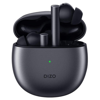 Realme DIZO GoPods TWS Active Noise Canceling Earbuds Hi-Fi Bass Boost Built-in Waterproof 25H Play Time Super Low Latency