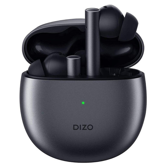 Realme DIZO GoPods TWS Active Noise Canceling Earbuds Hi-Fi Bass Boost Built-in Waterproof 25H Play Time Super Low Latency