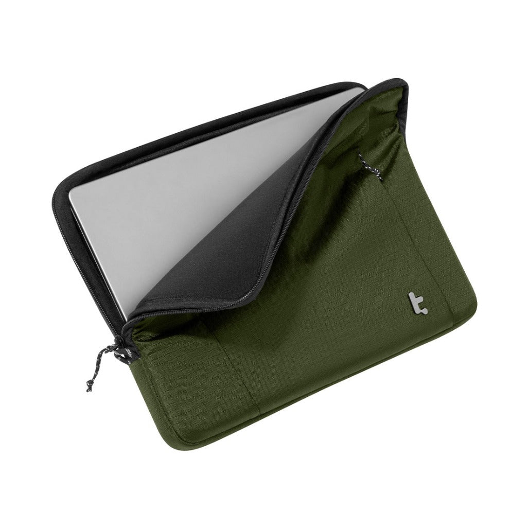 Tomtoc Essence-A35 Protective Laptop Sleeve for 14 inch New MacBook Pro - Green