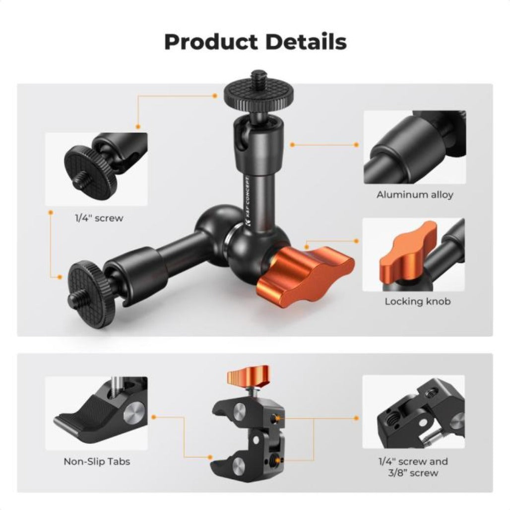 K&F 6" Magic Arm with Super Clamp