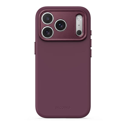 Decoded AntiMicrobial Silicone Case - Plum - iPhone 18 Pro/18 Pro Max