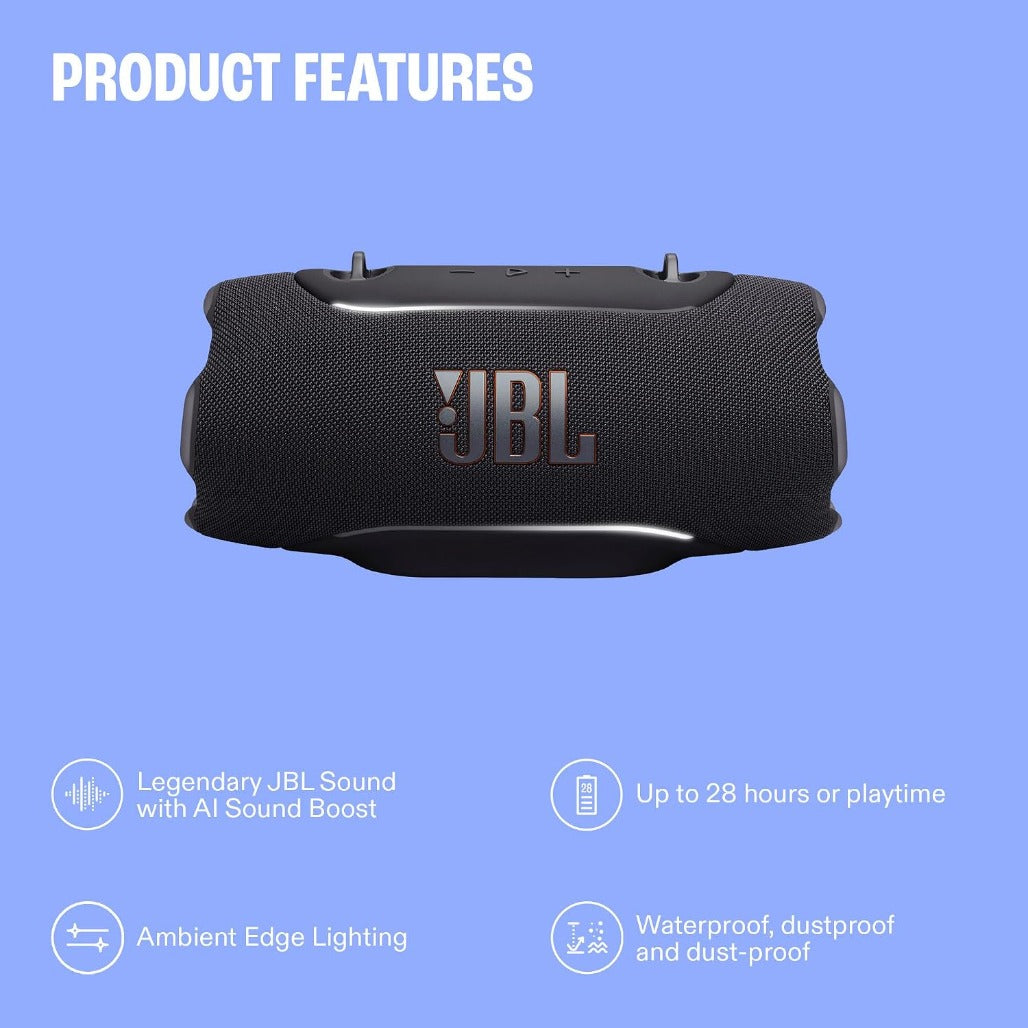 JBL Xtreme 5 Portable Wireless Waterproof Speaker - Blue