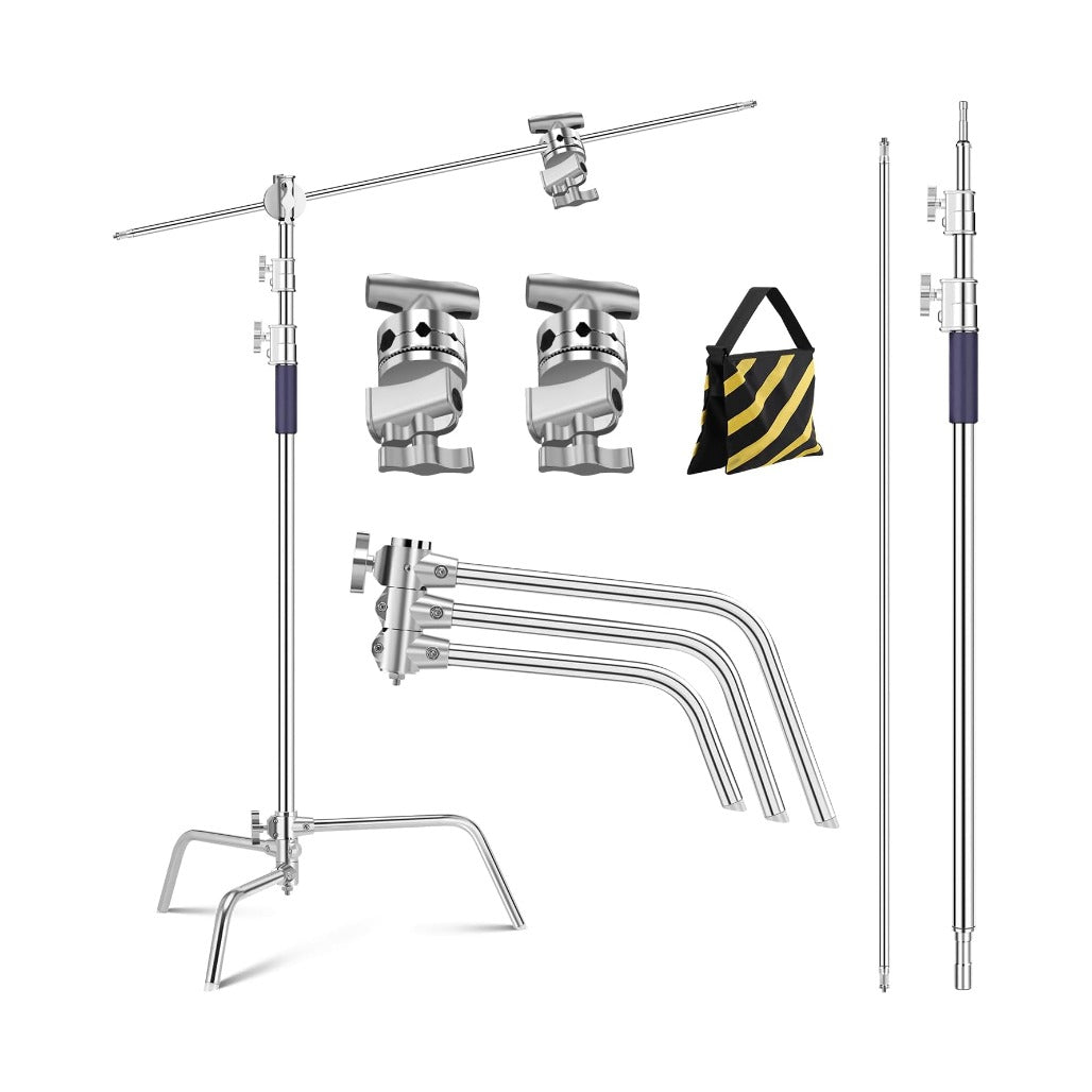K&F CONCEPT Heavy Duty C Stand - 10.8ft/330cm