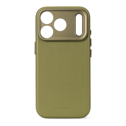 Decoded Leather Case - Moss Green - iPhone 18 Pro/18 Pro Max