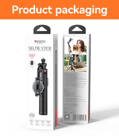 Yesido SF24 Selfie Stick Tripod & Detachable Remote