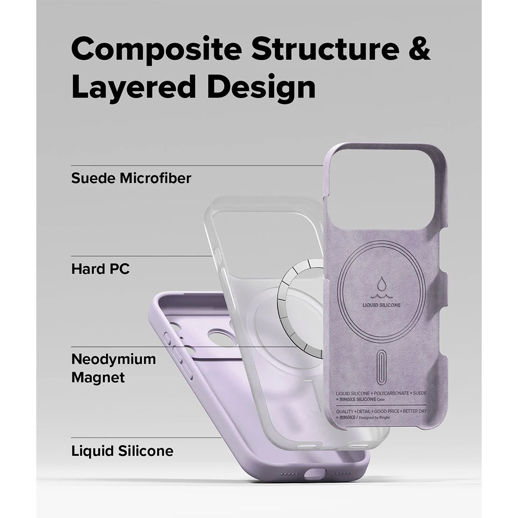 Ringke Silicone Magnetic Case - iPhone 17 Pro / iPhone 17 Pro Max