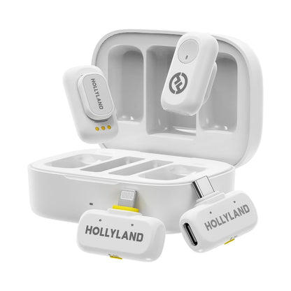HollyLand Lark A1 Wireless Mini Microphone - White