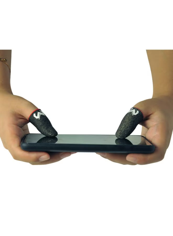 MEMO FS01 Gaming Finger Sleeves – Anti-Sweat, High Sensitivity Touch Screen Fingertips