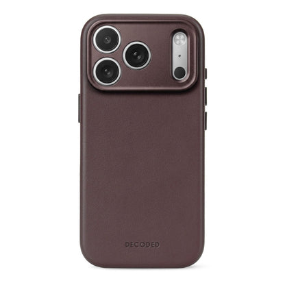 Decoded Leather Case - Chocolate Brown - iPhone 18 Pro/18 Pro Max