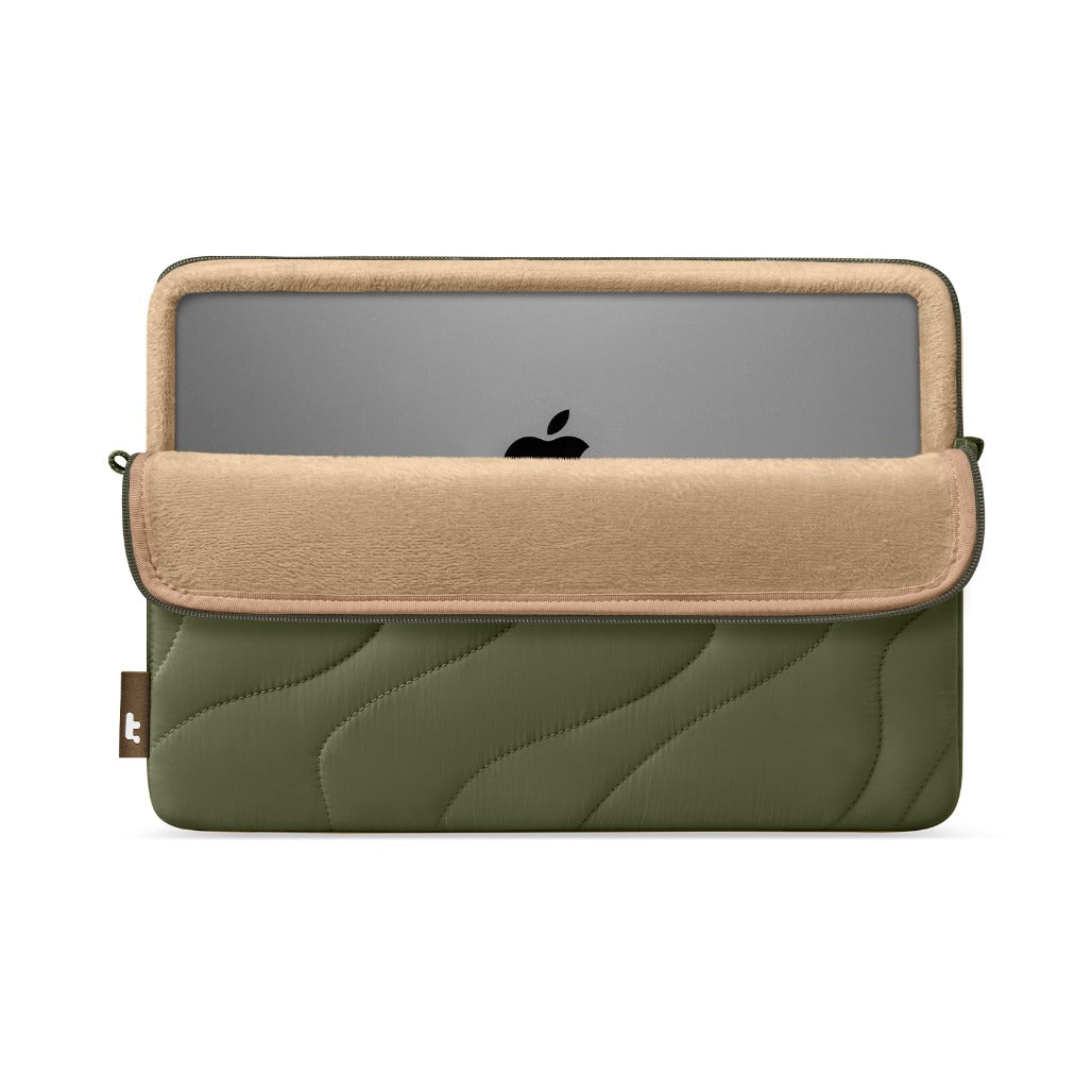 Tomtoc Terra-A27 Laptop Sleeve for 14 inch MacBook Pro - Green