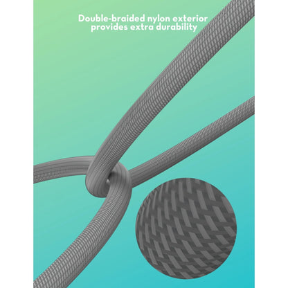 RAVPower RP-CB1039 100W Mag Wire & Nylon Braided C-C Magnetic Cable