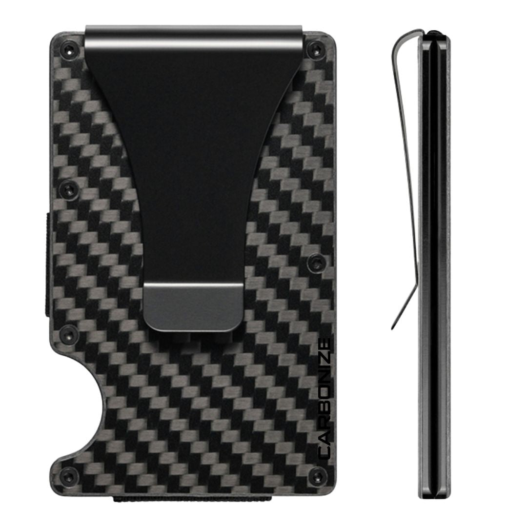 Carbonize 3K Twill Carbon Fiber Wallet – Slim, RFID-Protected, With Card & Bill Capacity