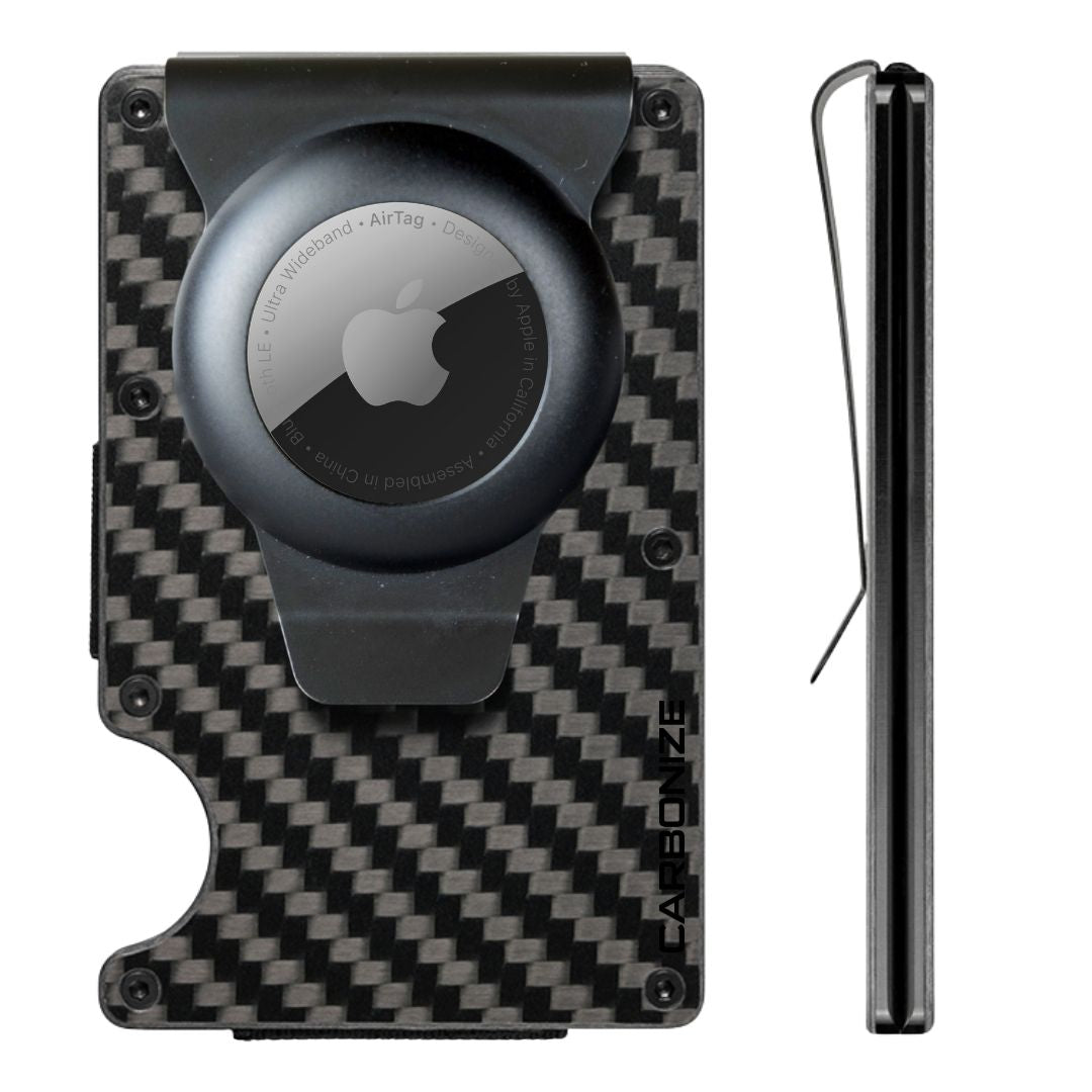 Carbonize 3K Twill Carbon Fiber Wallet – Slim, RFID-Protected, With Card & Bill Capacity