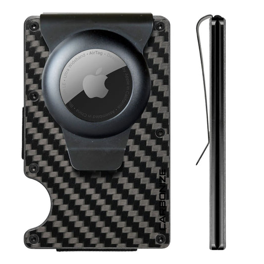 Carbonize 3K Twill Carbon Fiber Wallet – Slim, RFID-Protected, With Card & Bill Capacity