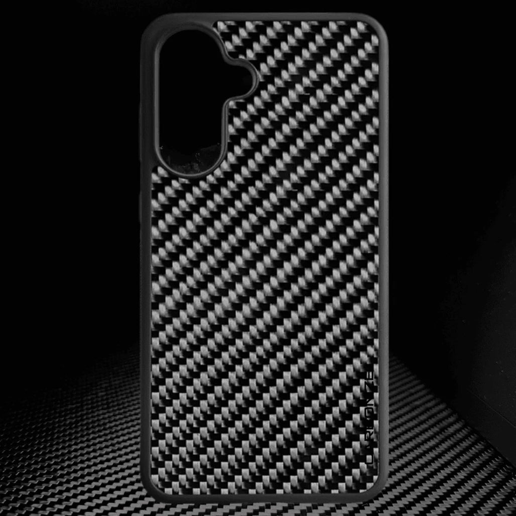 Samsung S-Series 3K Twill Carbon Fiber Cover | Real Carbon Fiber Case for S25 Ultra, S24 Ultra & A56 5G