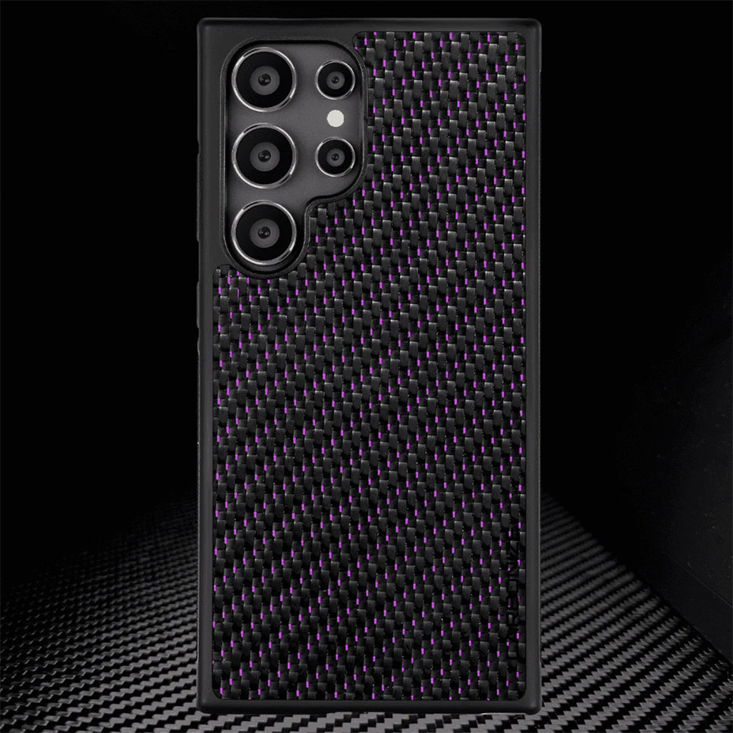 Samsung S-Series 3K Twill Carbon Fiber Cover | Real Carbon Fiber Case for S25 Ultra, S24 Ultra & A56 5G