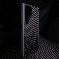 Samsung S-Series 3K Twill Carbon Fiber Cover | Real Carbon Fiber Case for S25 Ultra, S24 Ultra & A56 5G