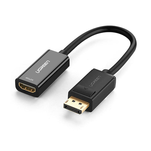 UGREEN DisplayPort to HDMI Adapter Cable – 4K@30Hz, 25cm, Unidirectional