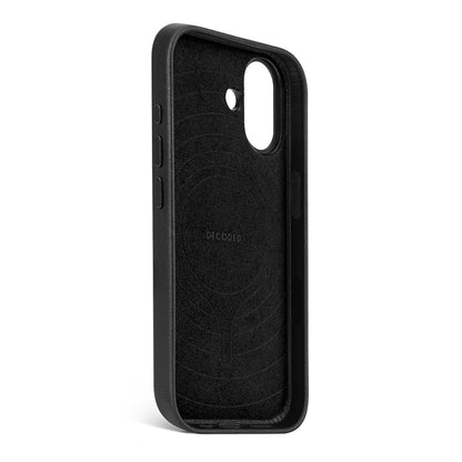 Decoded Leather Case for iPhone 17 Series and iPhone Air - Black