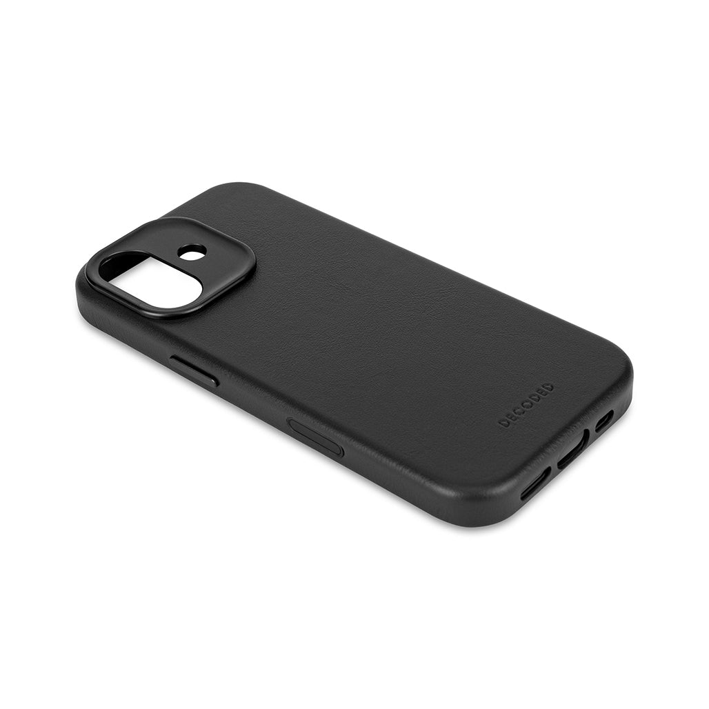 Decoded Leather Case for iPhone 17 Series and iPhone Air - Black