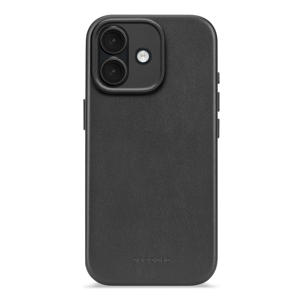 Decoded Leather Case for iPhone 17 Series and iPhone Air - Black
