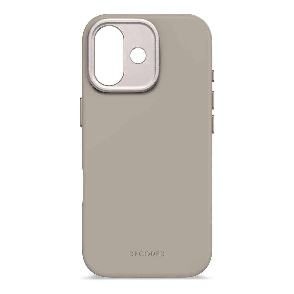 Decoded Silicone Case For iPhone 17 And iPhone Air – Soft Taupe