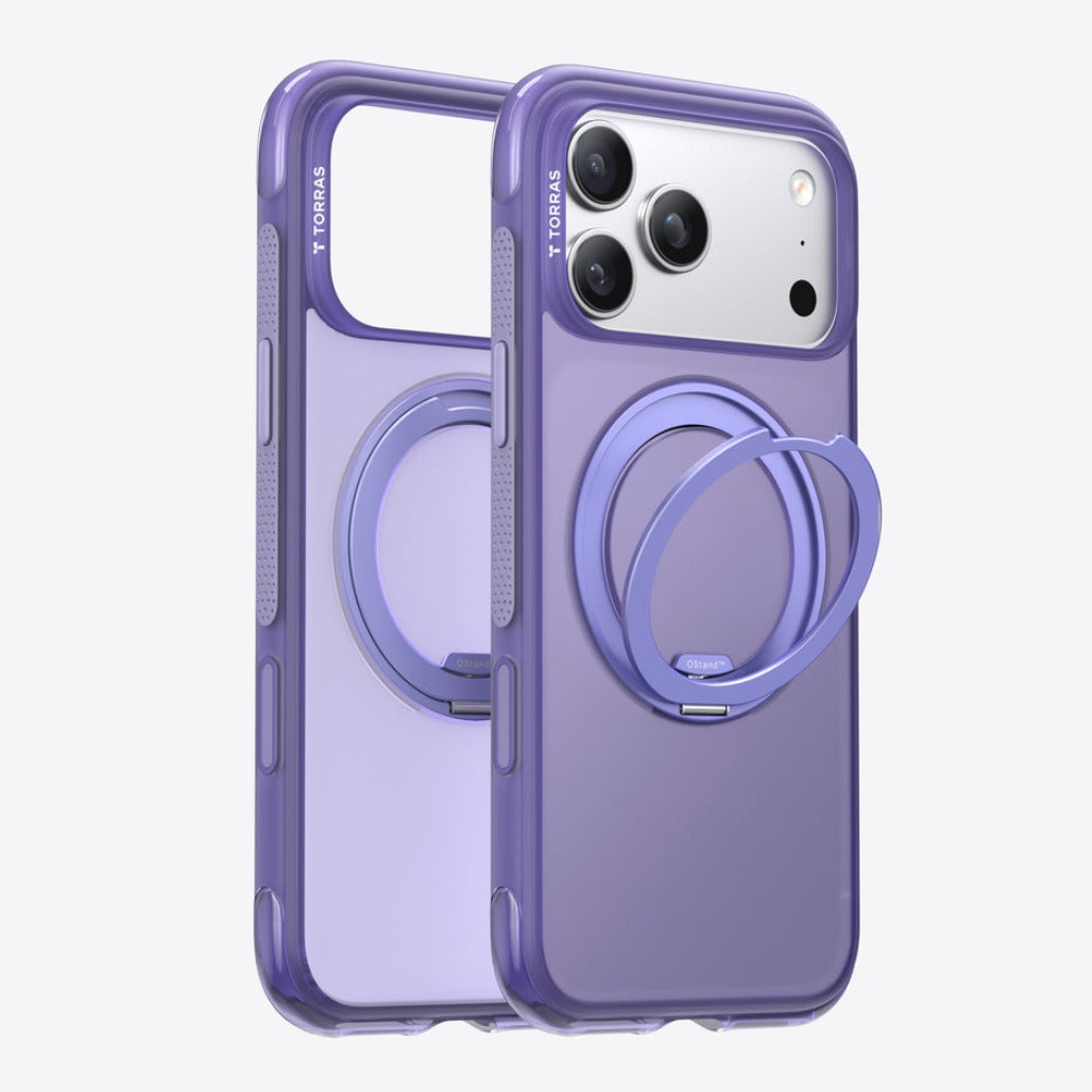 Torras Ostand O3 Air Classic For iPhone 17 Pro Max - Violet Purple