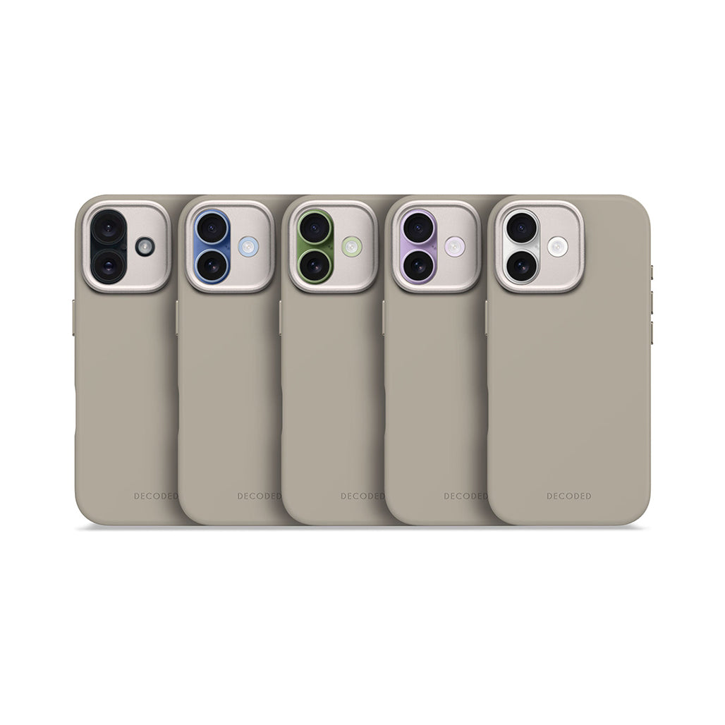 Decoded Silicone Case For iPhone 17 And iPhone Air – Soft Taupe