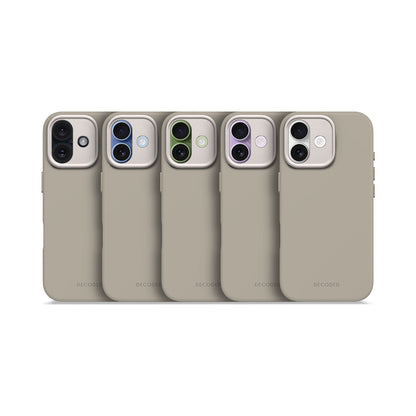 Decoded Silicone Case For iPhone 17 And iPhone Air – Soft Taupe