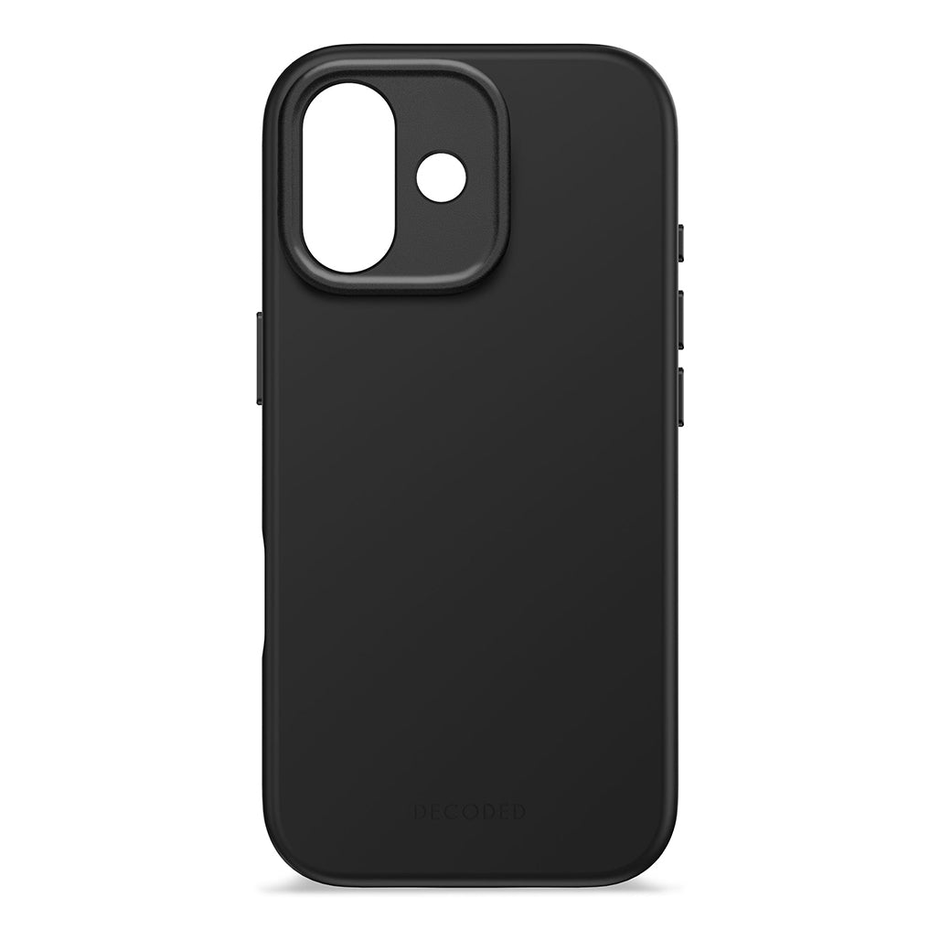 Decoded Silicone Case iPhone 17/16/15 Series - Phantom Black