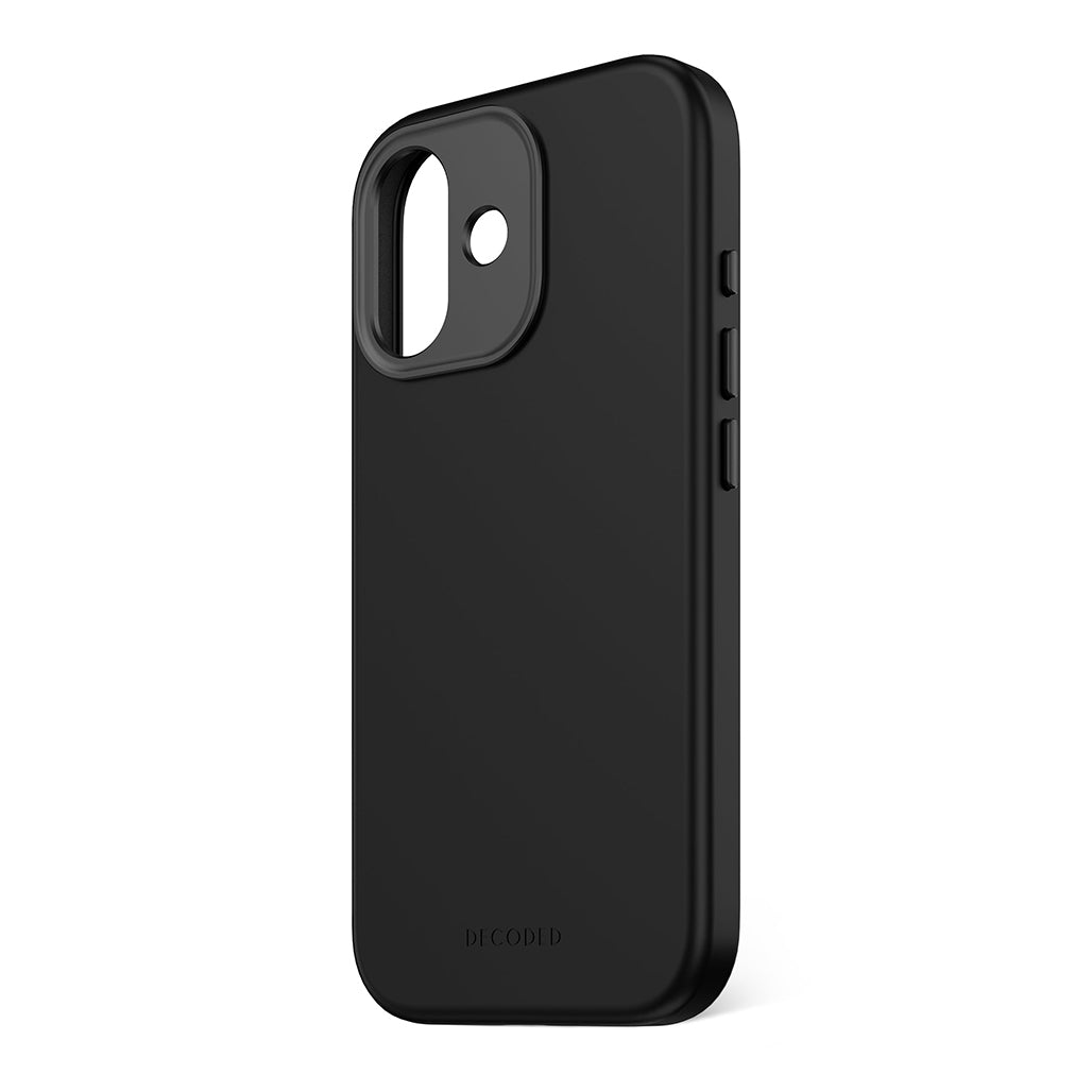 Decoded Silicone Case iPhone 17/16/15 Series - Phantom Black
