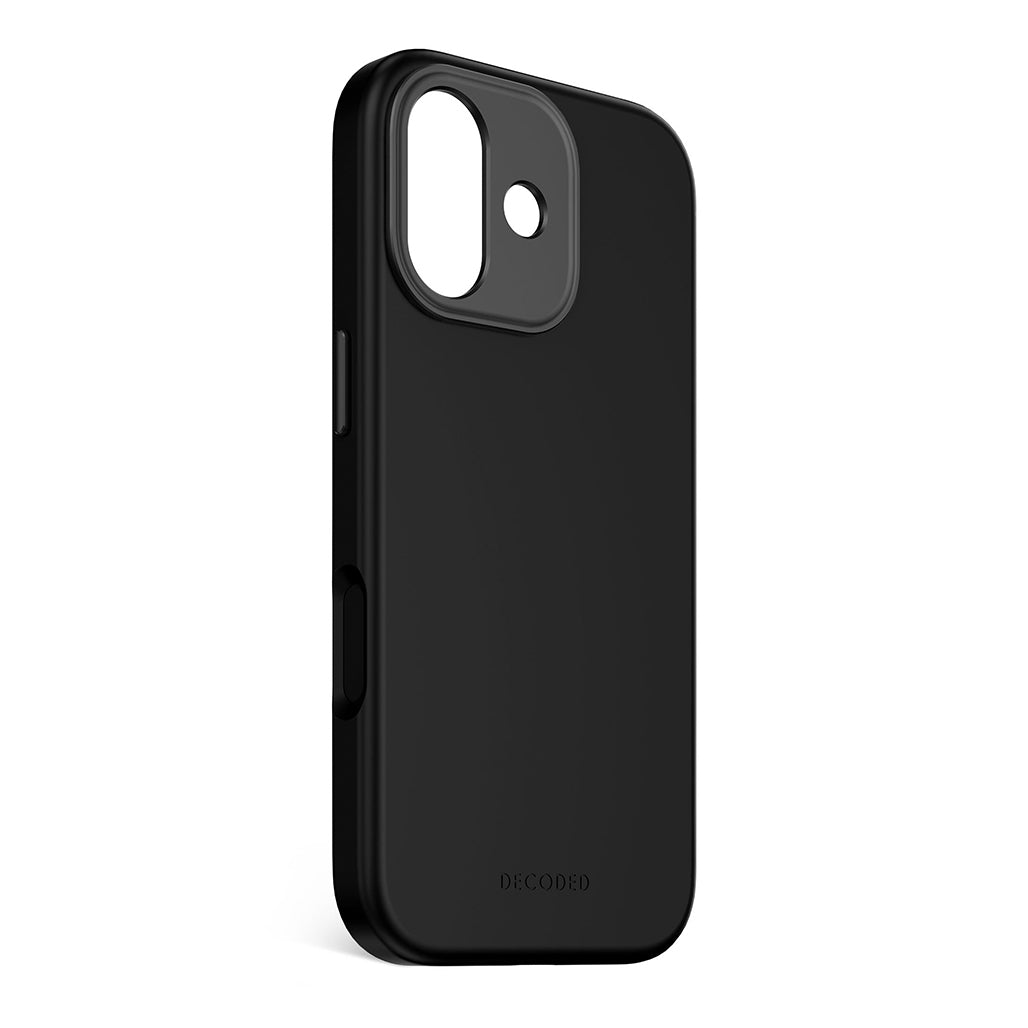 Decoded Silicone Case iPhone 17/16/15 Series - Phantom Black