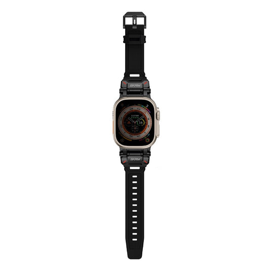 Skinarma TITON Apple Watch Band for 49/45/44mm - Black